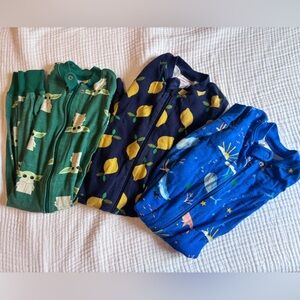 Hanna Andersson organic cotton pajama bundle 18-24 months